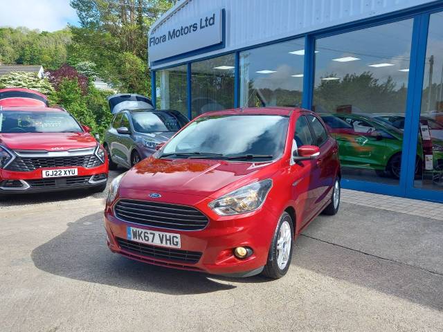 Ford Ka+ 1.2 85 Zetec 5dr Hatchback Petrol Ruby Red