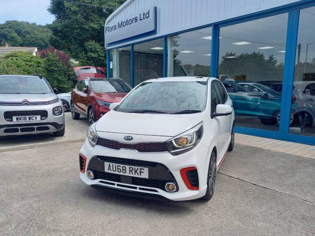 Kia Picanto 1.25 GT-line S 5dr Hatchback Petrol Clear White