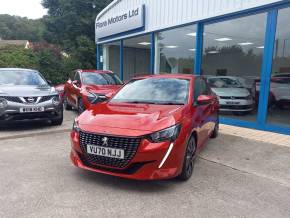 PEUGEOT 208 2020 (70) at Flora Motors Helston