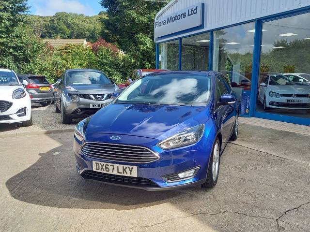 Ford Focus 1.0 EcoBoost 125 Zetec Edition 5dr Hatchback Petrol Deep Impact Blue
