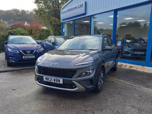 Hyundai KONA 1.6 GDi Hybrid Ultimate 5dr DCT Estate Hybrid Galatic Grey