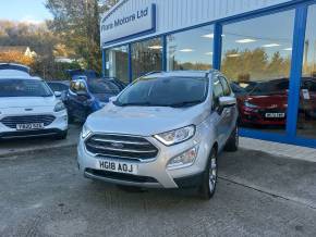 FORD ECOSPORT 2018 (18) at Flora Motors Helston