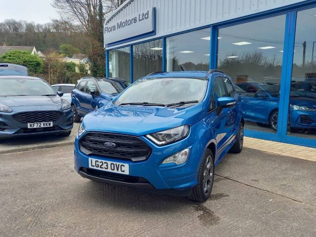 Ford Ecosport 1.0 EcoBoost 140 ST-Line 5dr Hatchback Petrol Desert Island Blue