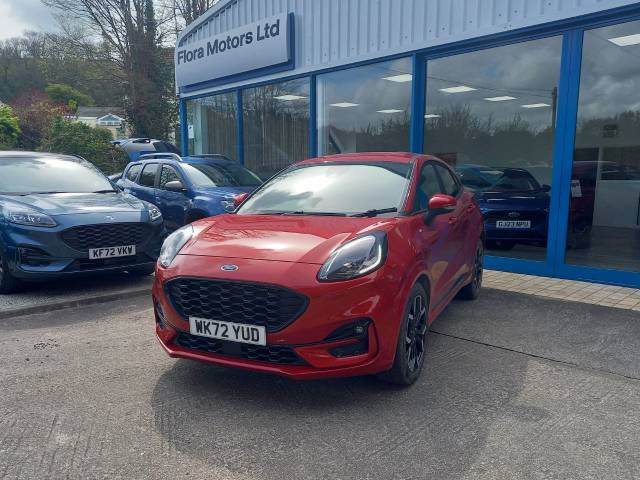 Ford Puma 1.0 EcoBoost Hybrid mHEV ST-Line X 5dr Hatchback Petrol Fantastic Red