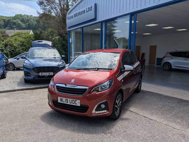 Peugeot 108 1.0 72 Collection 5dr 2-Tronic Hatchback Petrol Antelope Red
