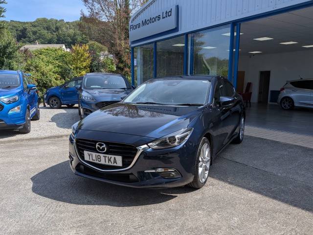 Mazda 3 2.0 Sport Nav 5dr Hatchback Petrol Deep Cystal Blue