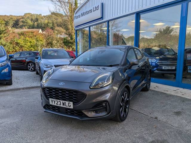 Ford Puma 1.0 EcoBoost Hybrid mHEV ST-Line X 5dr DCT Hatchback Petrol Magnetic Grey