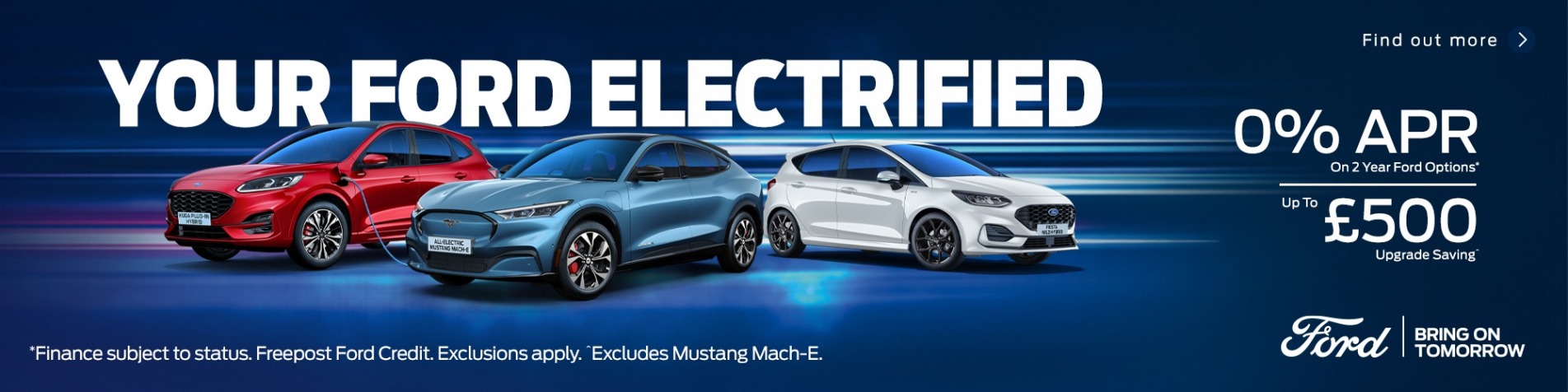 Your Ford Electrified Banner Q1 23