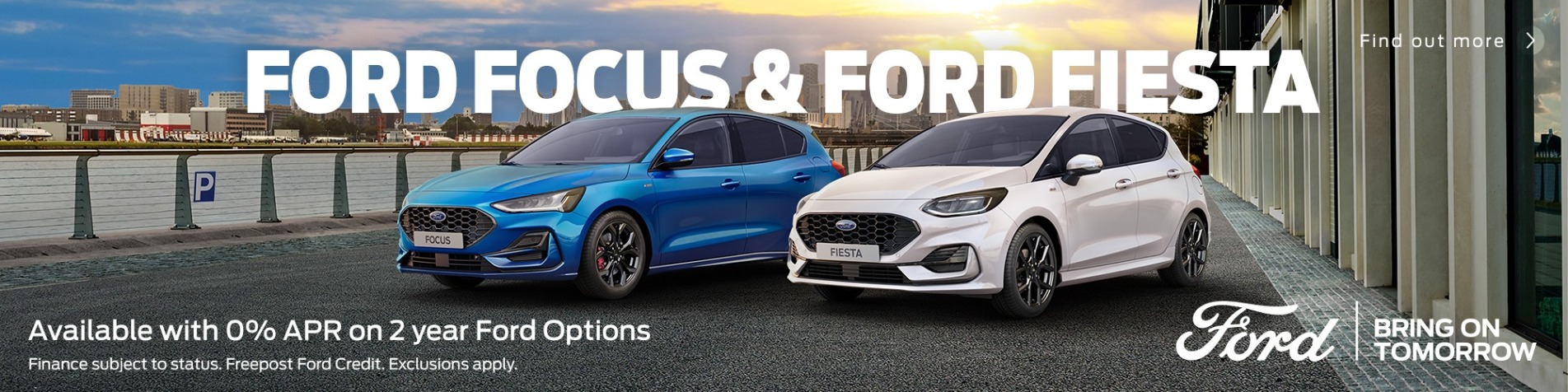 Focus & Fiesta 0% Banners Q1